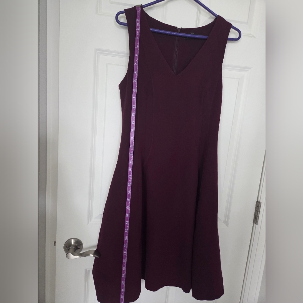 Banana Republic Deep Purple Midi Dress - Picture 5 of 9